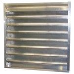 Dayton 5NKJ0 Combo Louver Damper, Adj, 41-1/2 H, Alum. Fixed Price $1089.99.