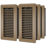 Hqzhqz Floor Register 4X10, 6 Pack Vent Covers For Inches,. Fixed Price $48.16.