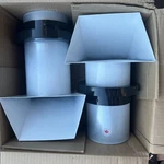 Metal Exterior Vent With Hood Kit (set Of 2) IN2000 By Broan-nutone V1607100. Fixed Price $50.00.