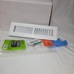 Everbilt 322 893 (white) 2" 10" Floor Register (paintable) E150MW 02X10. Fixed Price $9.95.