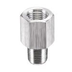 Uxcell Pipe Fitting Reducer Adapter 1/8" Male Npt, Silver. Fixed Price $11.46.