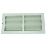 Ceiling/wall Return Air Grille, 14 X 6 Opening, White, Steel, One-way,. Fixed Price $15.92.