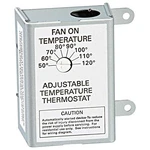 Air Vent 58033 Single Speed Adjustable Thermostat 60-120 Degrees. Fixed Price $54.87.