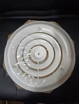 8" Round White Ceiling Diffuser With Hardware, 360 Air Flow Free Shipping. Fixed Price $10.00.