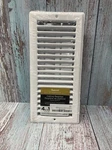 Imperial Mfg RG0133 Louvered Ceiling Register, 4"X10", White. Fixed Price $13.50.