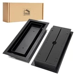 4X10 Black Adjustable Air Flow Register With Tray For Flooring Insert R. Fixed Price $41.91.
