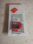 Everbilt 14 In. X 6 3-WAY Steel Wall/ceiling Register White, Powder Coat. Fixed Price $18.00.