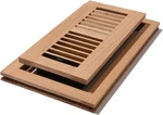 Decor Grates WLF412-U Floor Register, Single, Unfished Oak. Fixed Price $24.07.