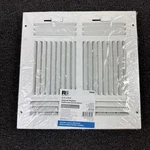Reliabilt 10X10 In Sidewall Register Steel White 4-WAY Air Flow. Fixed Price $15.82.