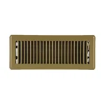 Lay-in Floor Register, 12 X 4 H Opening, Louvered, Brown, Steel,. Fixed Price $9.49.