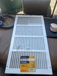 Everbilt 20 In. X 10 White Return Air Grille. Fixed Price $25.00.