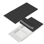 11.9 " X 7.9 Magnetic Vent Cover, Floor Wall Air Registers Black. Fixed Price $24.83.