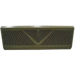 Baseboard Register, 12 X H Opening, Brown, Steel, One-way, Surface. Fixed Price $16.99.