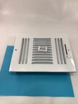 Truaire 8 X 6" White Vent Grille Model# 103MT New. Fixed Price $18.89.