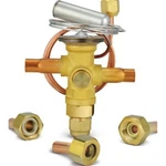 Danfoss 067L6005 2TR Thermostatic Expansion Valve, 6, R410A,R454B,R32 3/8X3/8. Fixed Price $109.80.