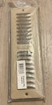 2" 10" Toe Space Grille, Brown Shoemaker TBS-2X10 Vent Cover Replacement. Fixed Price $14.16.