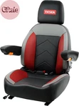 Universal Tractor Seat, Forklift With Retractable Seatbelt And Adjustable. Fixed Price $396.27.
