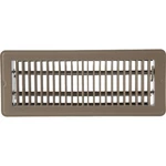 Home Impressions In. X Brown Steel Floor Register 1FL0412BR-NH. Fixed Price $9.84.