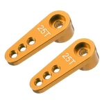 Meccanixity Aluminum Alloy 25T Steering Servo Single Arm Horn Gold For. Fixed Price $11.75.