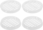 Round Soffit Vent 3 Inch, Pack 4 80MM White Plastic Roof Attic Cover. Fixed Price $18.98.