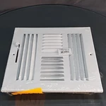 Truaire 104M 08X08 8" Way Steel Wall Ceiling Register Vent White. Fixed Price $19.95.