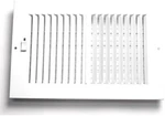 12" X 8" 2-WAY Sidewall Ceiling Register Accord ABSWWH2128 White. Fixed Price $24.99.