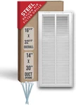 Fits 14X30 Duct Opening Steel Return Air Filter Grille By Removable Door Fo. Fixed Price $97.99.