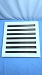 14X14 Modern Ac Vent Cover - Decorative White Air Texas Buildmart Louver. Fixed Price $59.99.