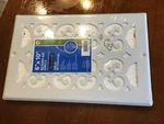 6X10 Return Air Grille Decor Grates White New With Tags S610-R-WH. Fixed Price $12.45.