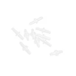 Motoforti Universal Aquarium Straight Air Line Connector Clear White 4MM 1,. Fixed Price $7.28.