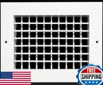 Hvac Premium 10X6 Double Deflection Air Vent Cover Wall Ceiling Rust-proof Adjus. Fixed Price $76.14.