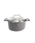 Saveur Selects Enameled Cast Iron 5 Qt Dutch Oven With Stainless Steel Lid. Fixed Price $60.00.
