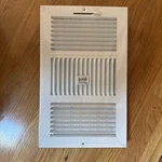 Truaire 103M 14X08 In. 3-WAY Wall/ceiling Register White. Fixed Price $35.00.