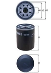 Mahle Oil Filter Fiat Lancia Alfa Romeo Opel Ford Proton Zastava 500 650134. Fixed Price $7.12.