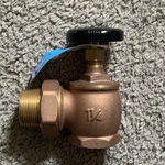 Everflow 1-1/4 In Angle Steam Radiator Valve Brass 48142 No.box !. Fixed Price $16.95.