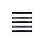 10X10 Modern Ac Vent Cover - Decorative White Aluminum Air Standard Li.... Fixed Price $98.17.