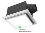 Aero Ceiling Cfm W/led Light/nightlight, Ventilation Fan. Fixed Price $130.00.