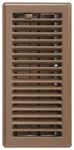 Imperial 4" X 12" Louvered Floor Register, Brown, RG2005. Fixed Price $22.45.