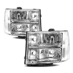 Apsve Headlights Assembly For 2007-2013 Gmc Sierra 1500, 07-14 2500HD. Fixed Price $172.78.