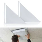 Copkim Pack Aluminum Corner Air Diverter Triangle For 12X12 Inches Ceiling .... Fixed Price $165.52.