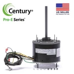 Century EM3458F Condenser Fan Motor 1/3 1/6 Hp 208 230 Vac 1075 Rpm. Fixed Price $134.99.