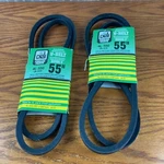 Lot Of 2 Dial Cooler Part 65555 55" V-belts 4L-550 (A-53) Brand New. Fixed Price $14.99.