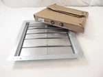 Dayton 21"H-W 6"L Aluminum Wall Backdraft Damper: For 18" Fan Single Panel. Fixed Price $53.99.