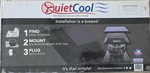 Quietcool Systems AFRSLR40 Roof Mount Solar Attic Fan - Black. Fixed Price $489.75.