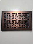 Grates Metal Oriental Decorative Air Vent Cover 6X10 Floor Register. Fixed Price $29.75.