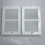 Reliabilt White Paintable Steel Sidewall Ceiling Register 2-WAY 10 X 6 2-PACK. Fixed Price $29.99.