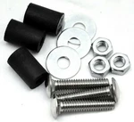 Gg Bottom Mudflap Plate Mounting Hardware Stainless Steel #30162- Piece Set. Fixed Price $12.50.