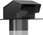6 Roof Vent Cap Black Galvanized Steel Exhaust Duct Cover W/ Damper For Homes. Fixed Price $69.99.