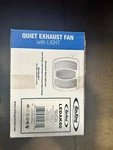 Air King LEDAK80 Cfm 1 Sone Ceiling Mounted Light Energy - White. Fixed Price $58.50.