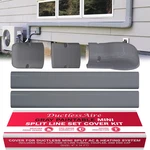 Mini Split Line Set Cover Kit - 4" X 14' Paintable Gray. Fixed Price $83.99.